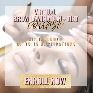 Virtual Brow Lamination + Tint Course - Exquisite Lash 