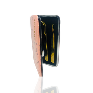 New Pink Magnetic Tweezer Case - Exquisite Lash 